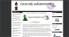 Desktop Screenshot of esotericadornments.com